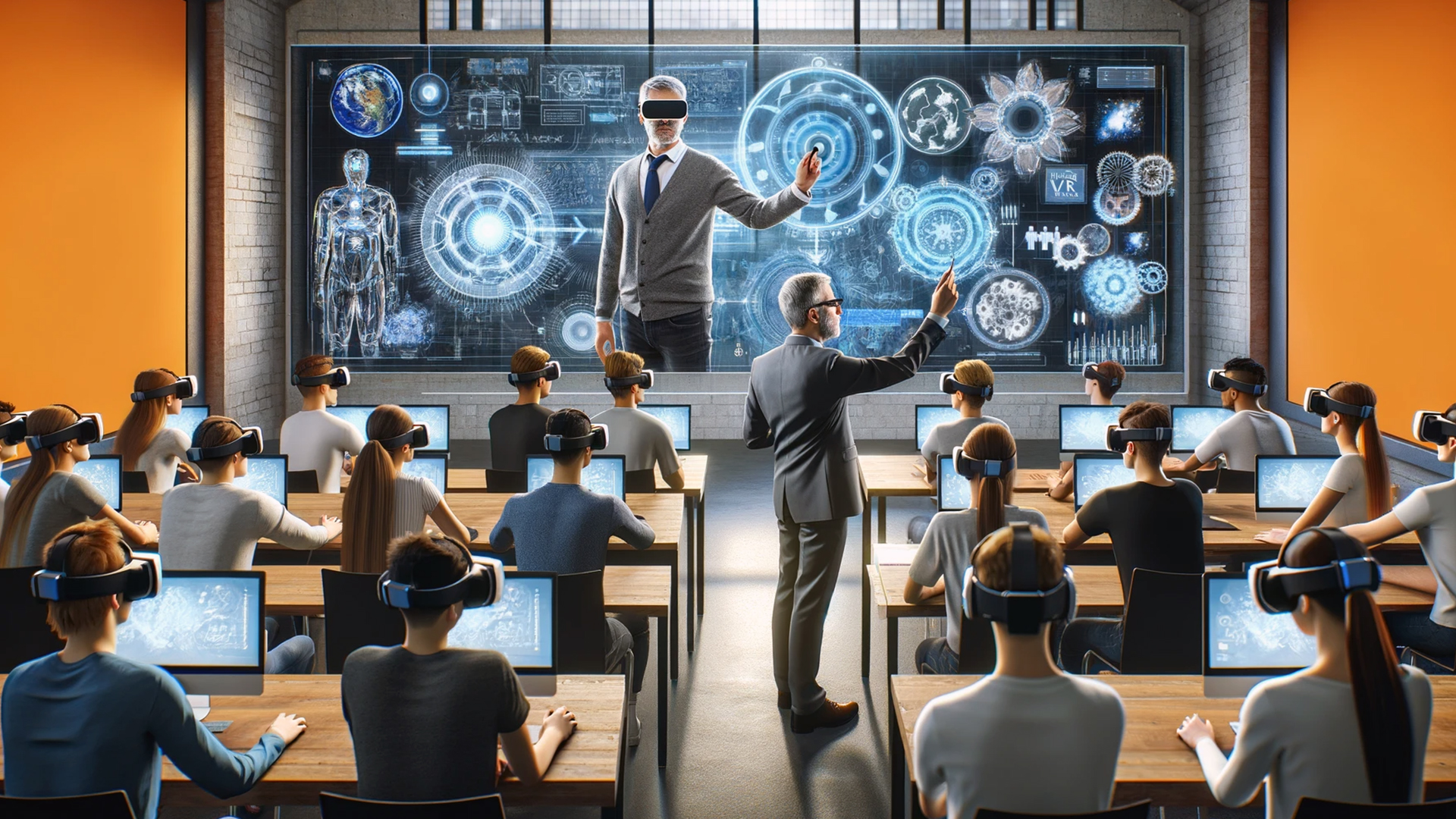 University Professors who wants to use Virtual Reality as part of their lessons